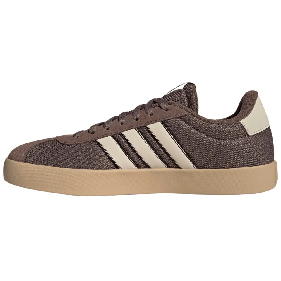 Adidas Sportswear VL Court leren sneakers - bruin/zand, foto 3