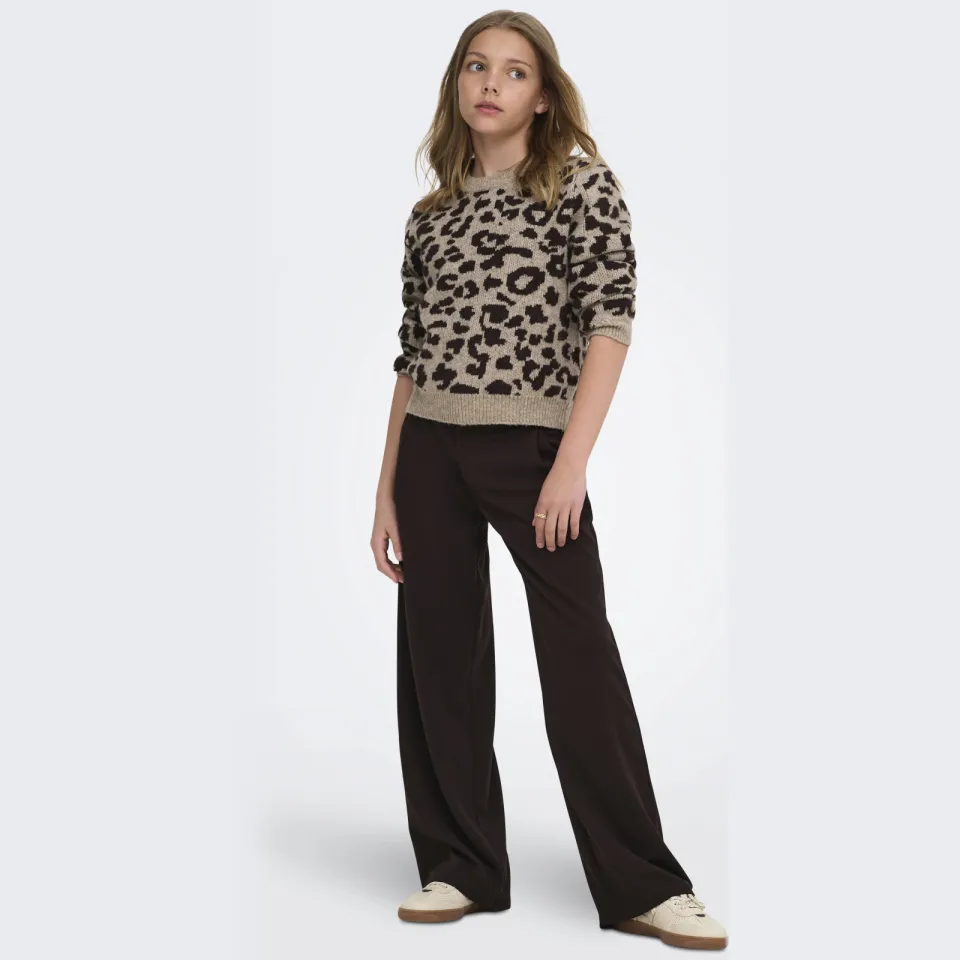 Only trui luipaardprint beige, foto 3
