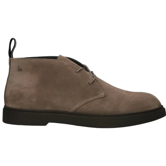 Blackstone Cobble Clem suède veterboots - beige