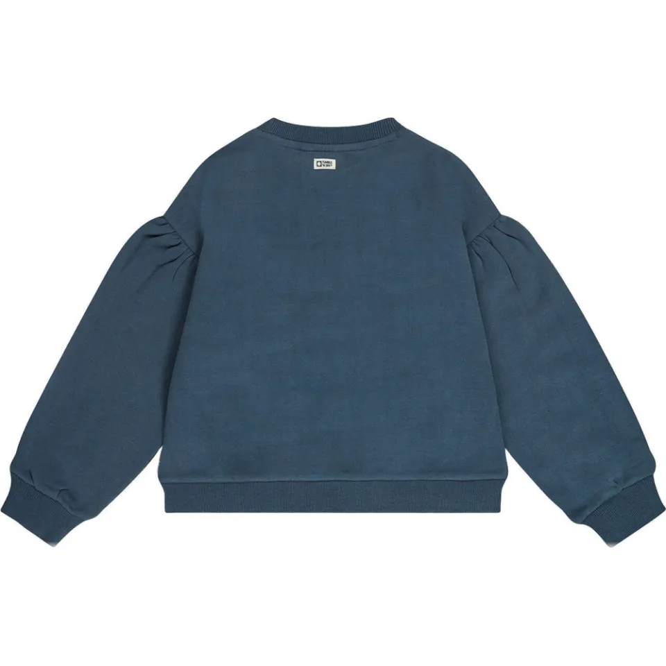 Tumble 'n Dry sweater met tekst - grijsblauw, foto 3