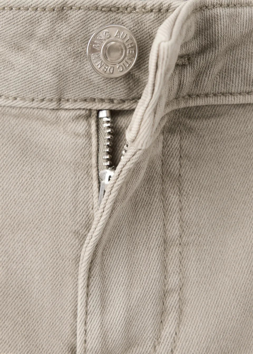 Mango TEEN low waist wide leg jeans - kaki, foto 6