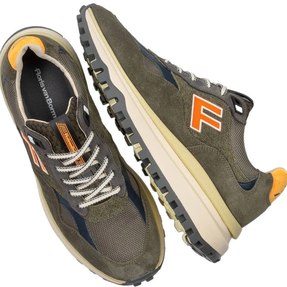 Floris Van Bommel De Gripper 01.38 suède sneakers - donkergroen, foto 2