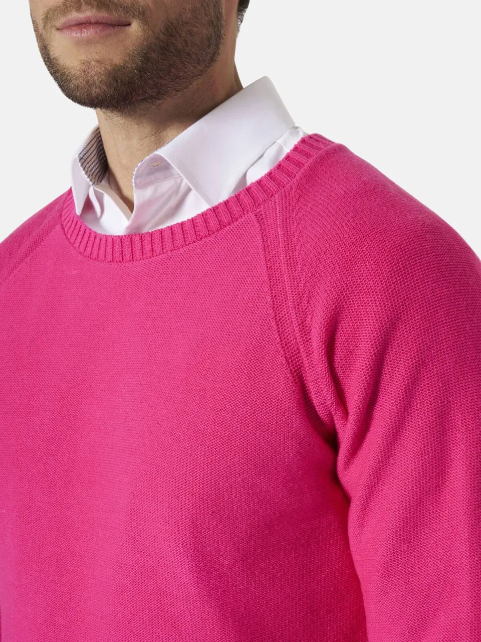 Babista katoenen regular fit trui Plus Size - roze, foto 5