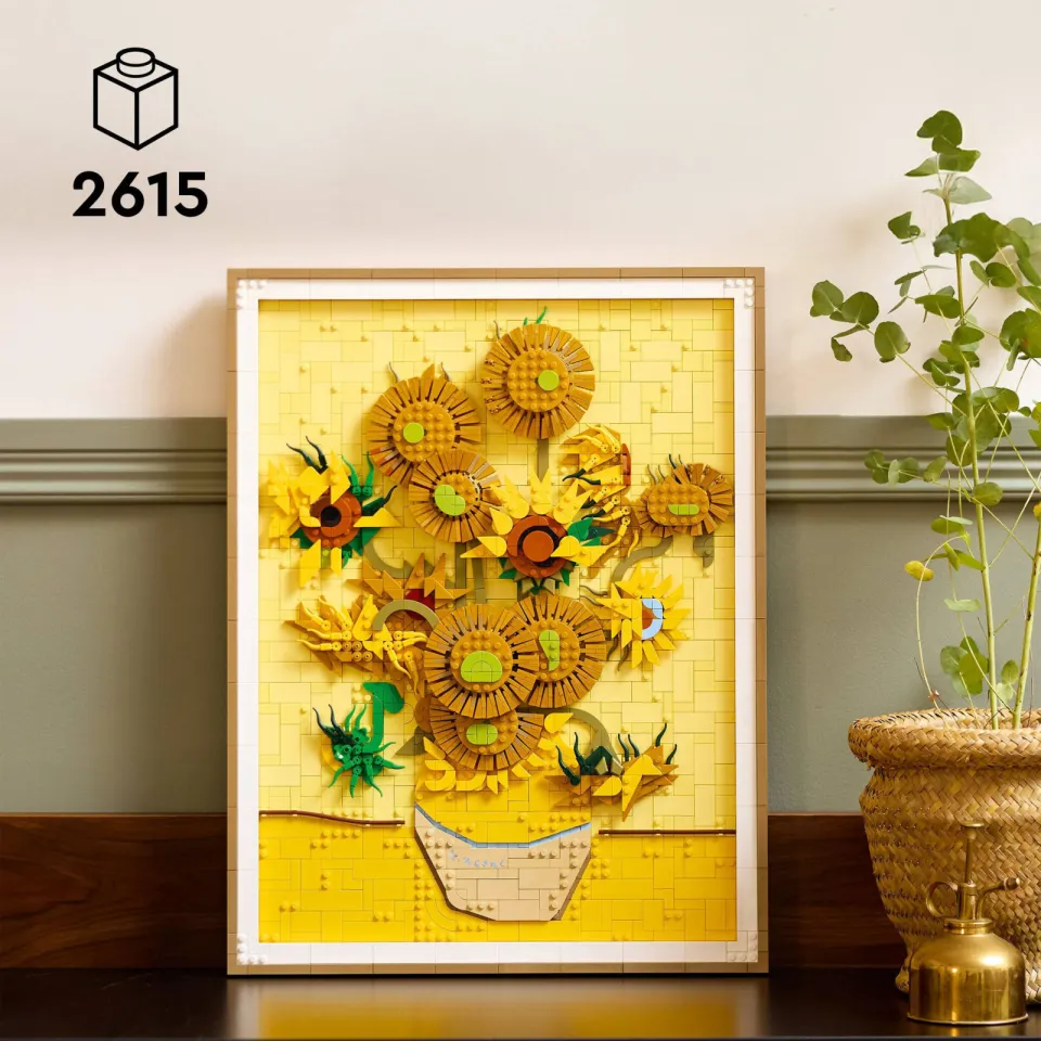 Lego Art Vincent van Gogh – Zonnebloemen Bouwset 31215, foto 4
