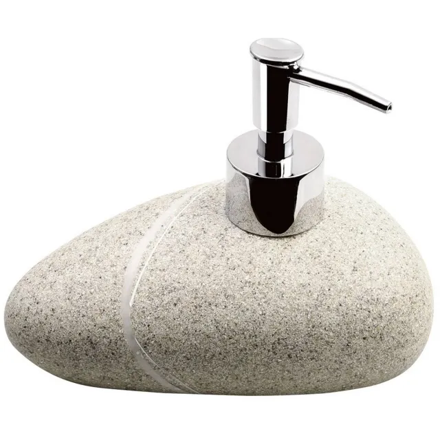 Zeepdispenser Sapho Little Rock Vrijstaand 200 ML Polyresin Beige