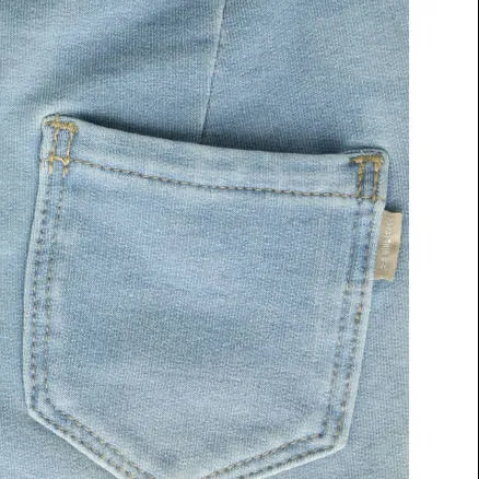 NAME IT MINI NMFSALLI slim fit jeans - lichtblauw, foto 3