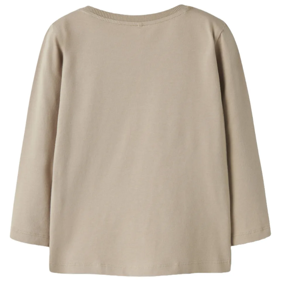 NAME IT longsleeve beige met printopdruk, foto 2