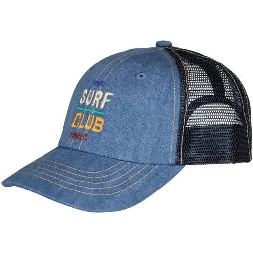 Barts pet Vybes Cap met printopdruk denim Light blue denim