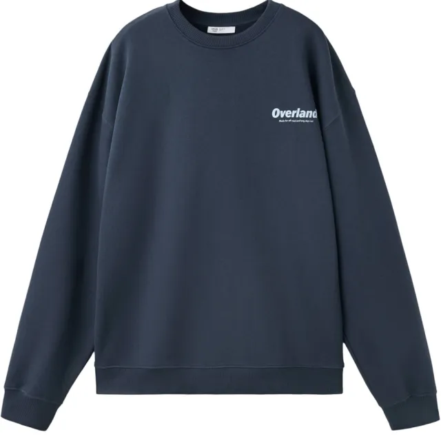Mango TEEN sweater met print - marine