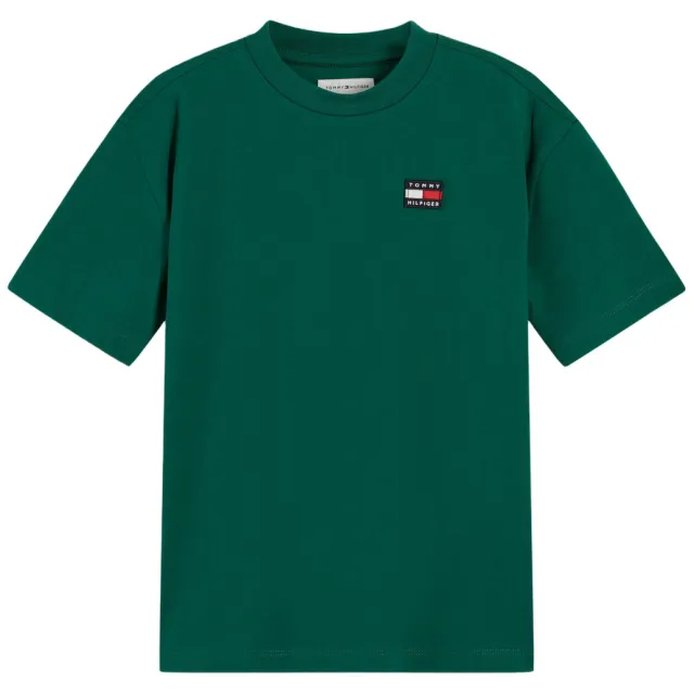 Tommy Hilfiger T-shirt donkergroen, foto 2