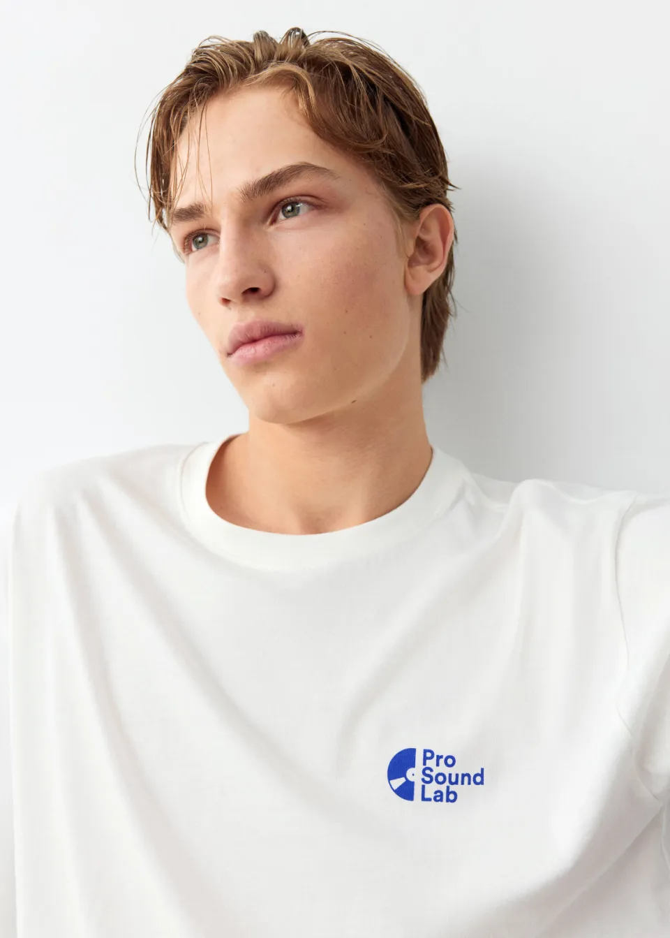 Mango T-shirt wit met logoprint, foto 7