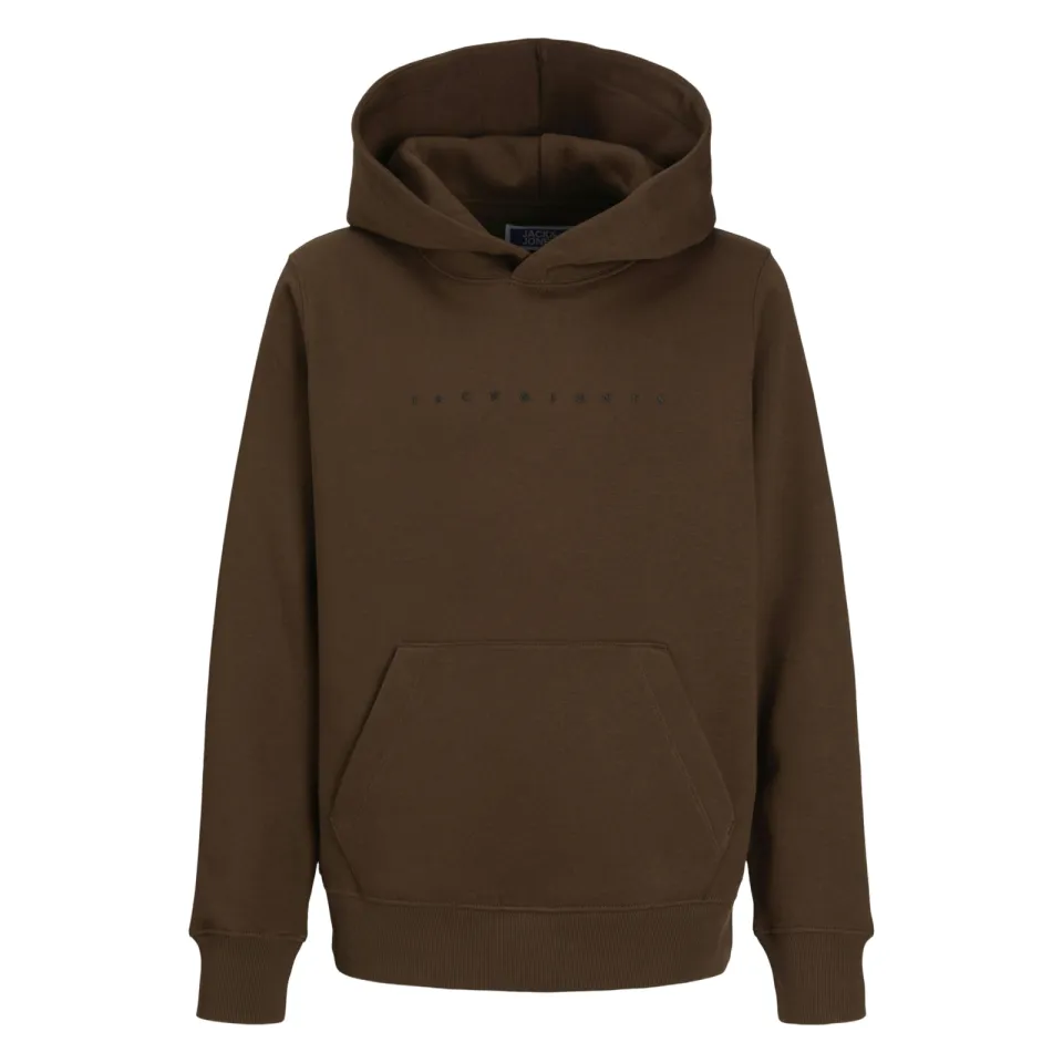 Jack & Jones JUNIOR hoodie - donkerbruin, foto 2