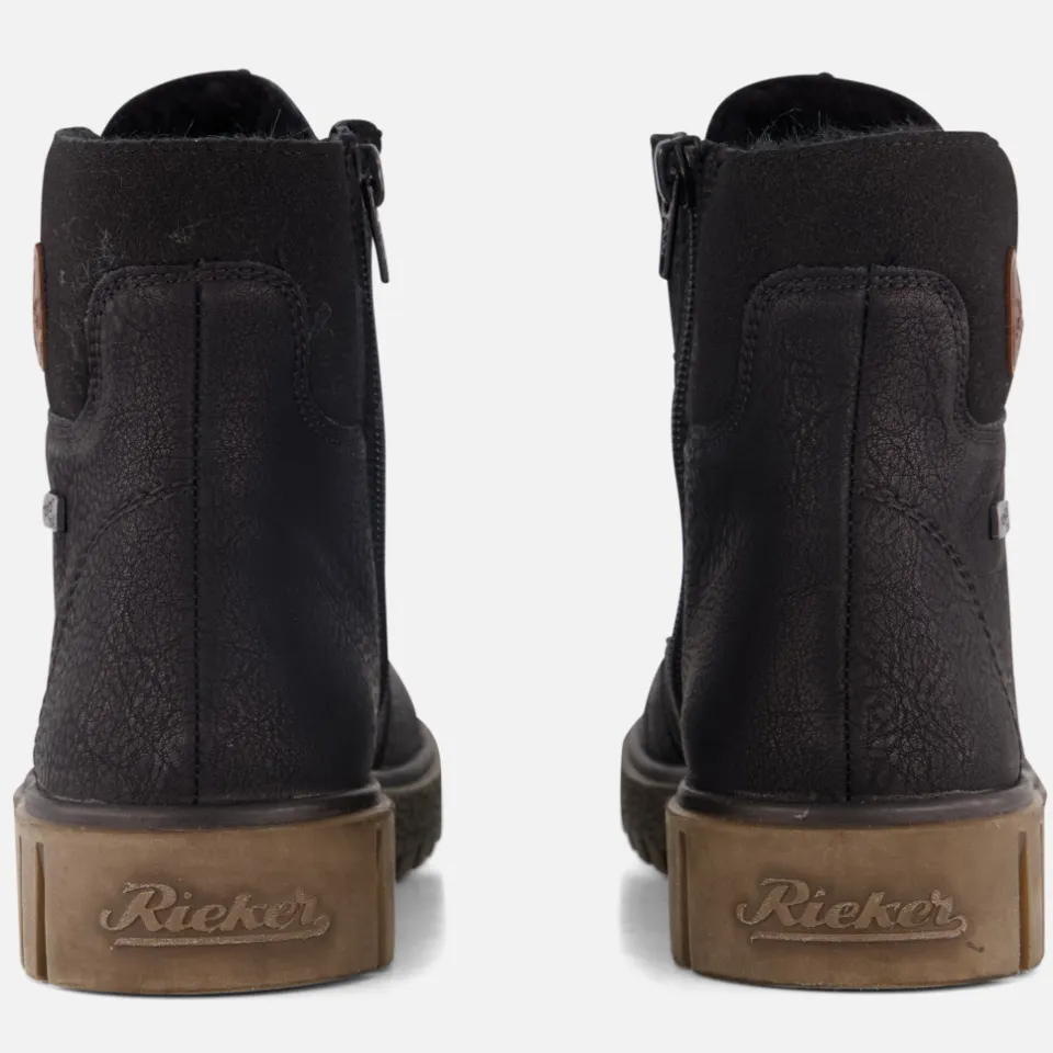 Rieker veterboots zwart, foto 5