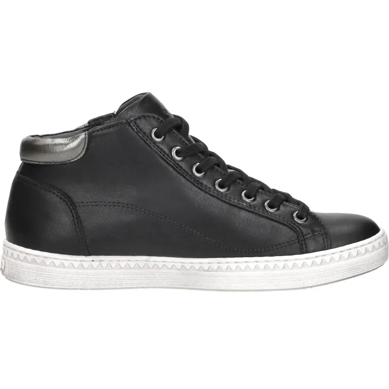 Aqa hoge sneakers zwart