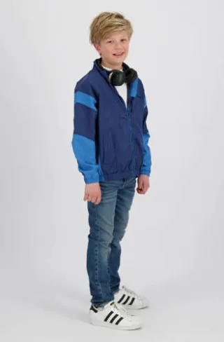 Vingino tussenjas donkerblauw met opstaande kraag donkerblauw/blauw, foto 5