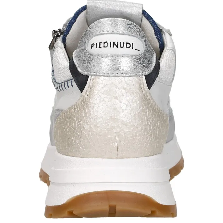 Piedi Nudi Kira lage sneaker zilver, foto 4