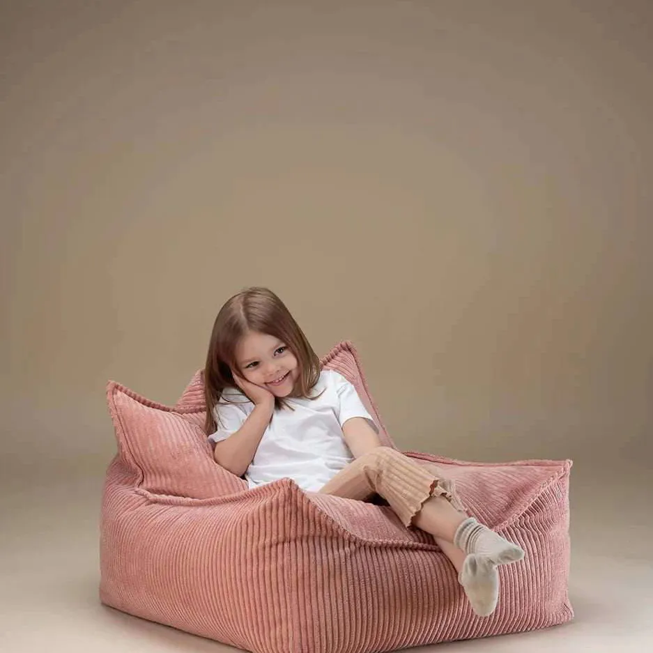 Wigiwama Roze Mousse Zitzakstoel, foto 4