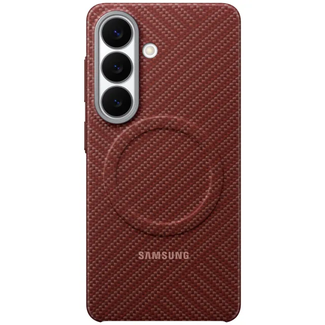 Carbon Magnet Telefoonhoesje Voor Samsung Galaxy S26 Rood