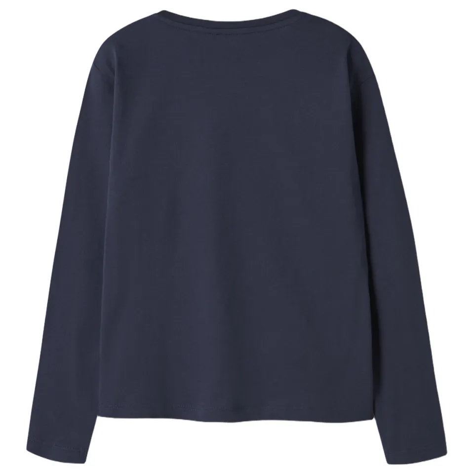 NAME IT longsleeve met print donkerblauw, foto 2