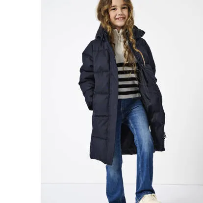 Only KOGIRENE gewatteerde winterjas donkerblauw zwart, foto 5