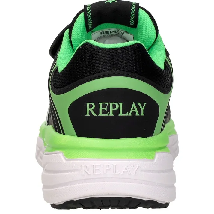 Replay Christal Jr 11 sneakers zwart, foto 6