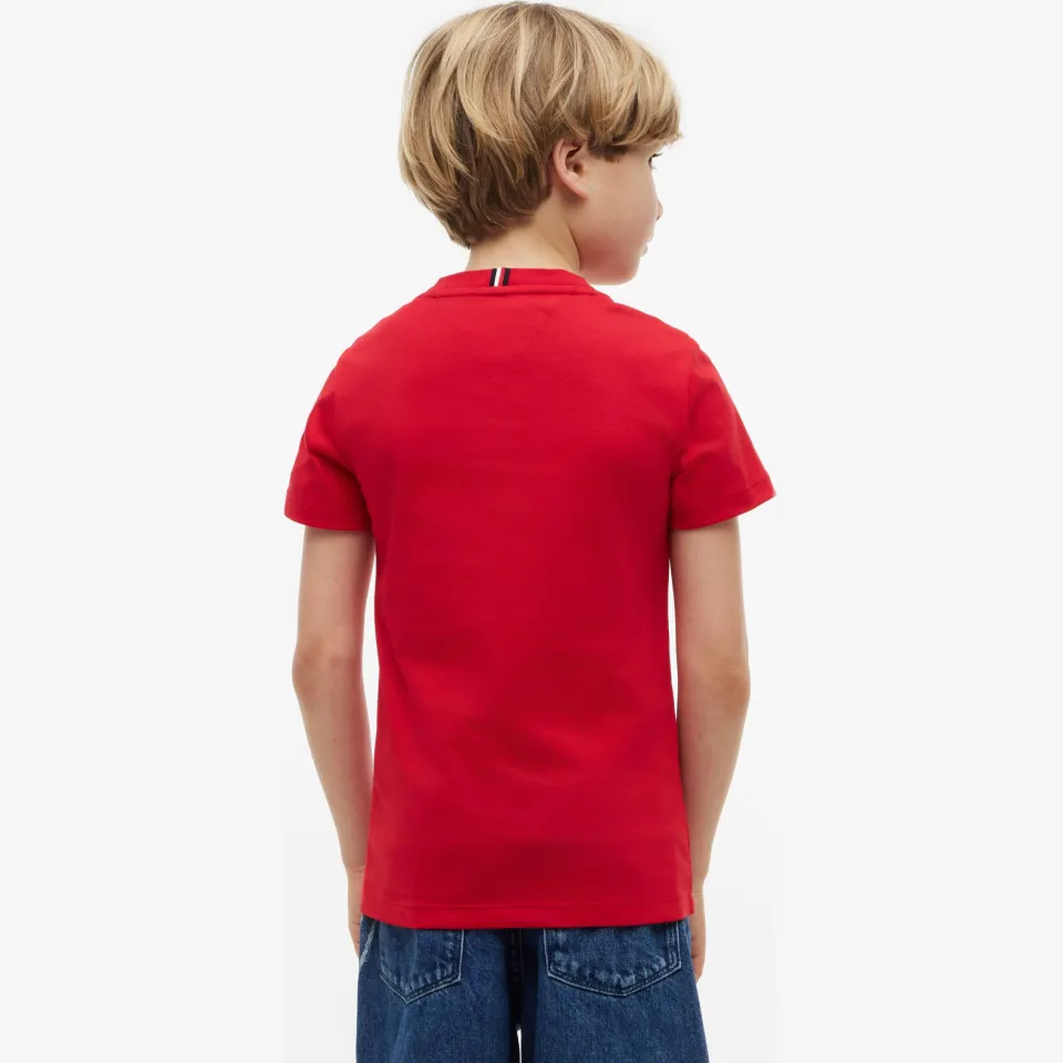 Tommy Hilfiger T-shirt met print rood, foto 3