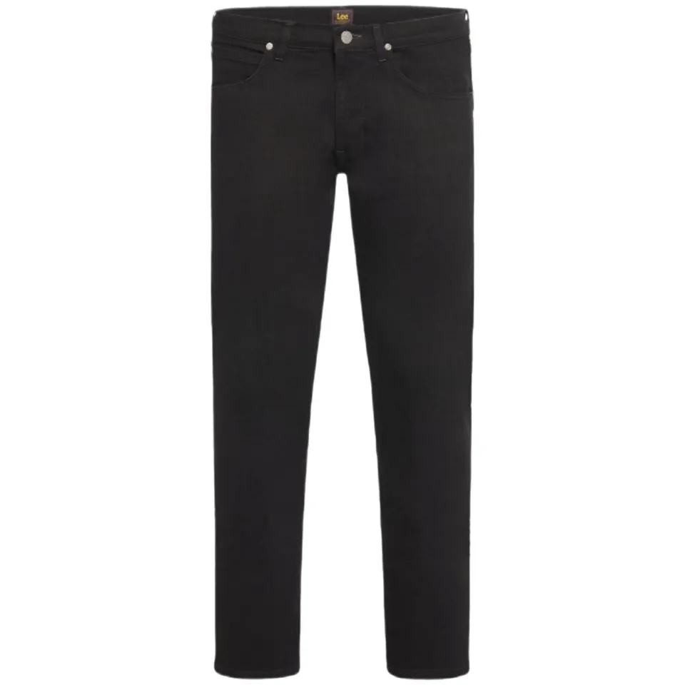 Lee slim tapered fit jeans Luke clean black, foto 2