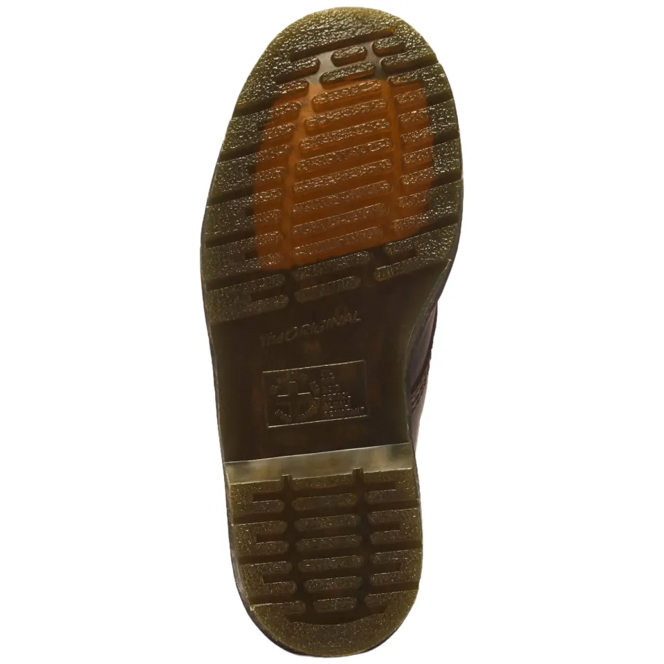 Dr. Martens 1460 Pascal Emboss Flora leren veterboots met print - donkerbruin, foto 3
