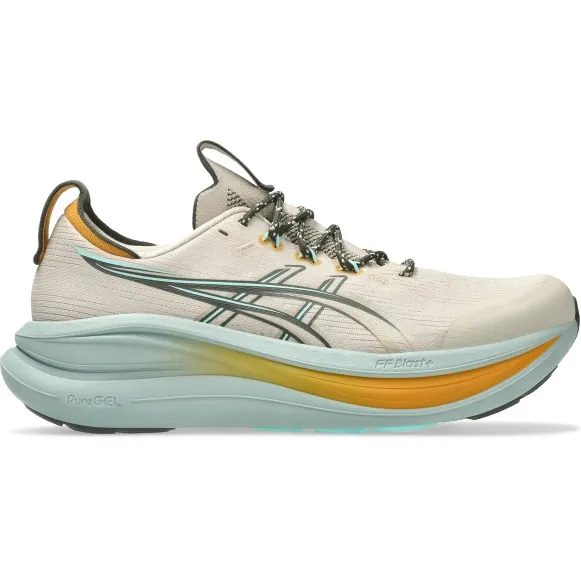 Asics Gel-Nimbus 28 TR - Trailrunningschoenen, simply taupe / ocean haze
