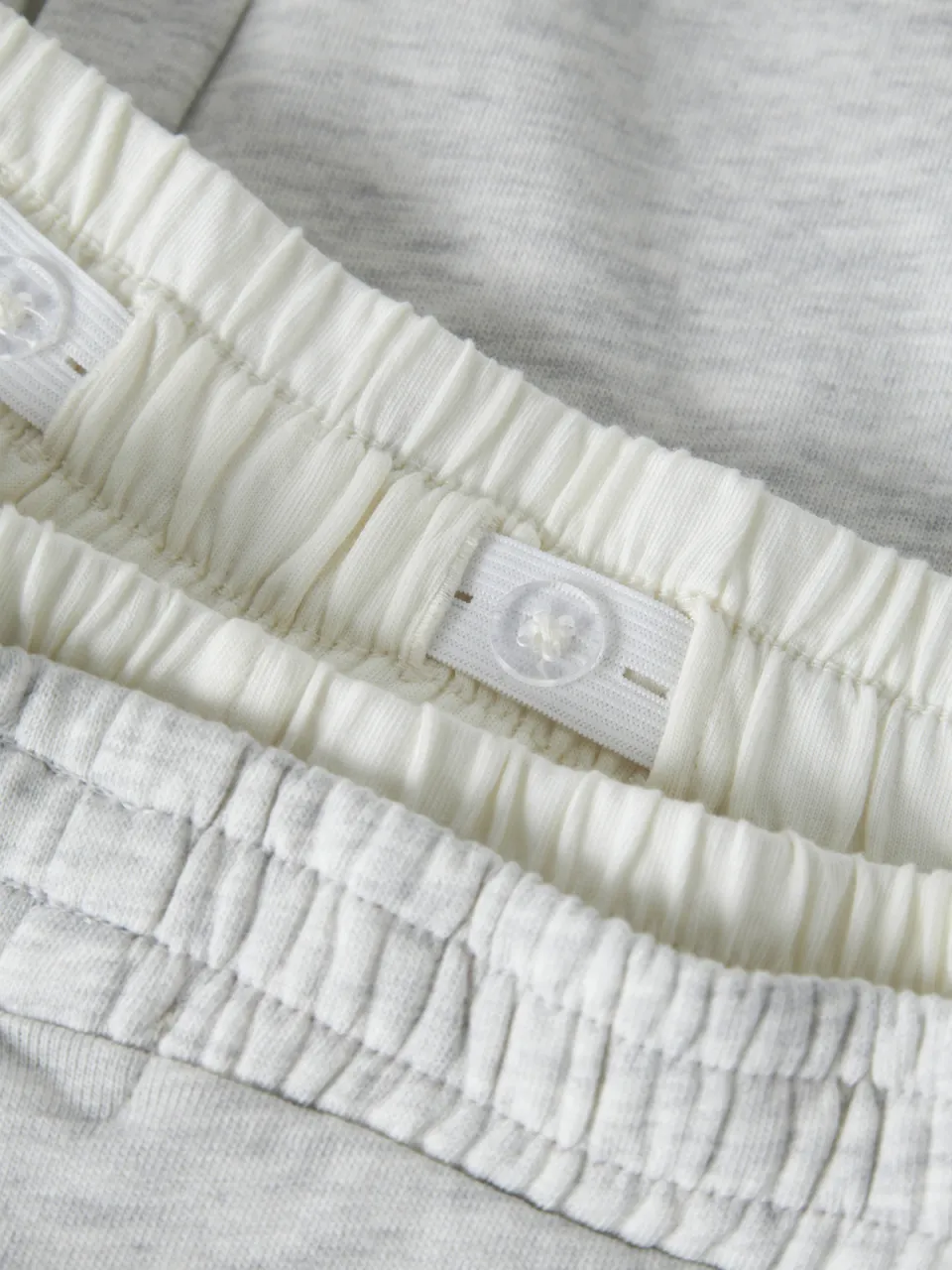 LMTD joggingbroek lichtgrijs lichtgrijs melange, foto 4