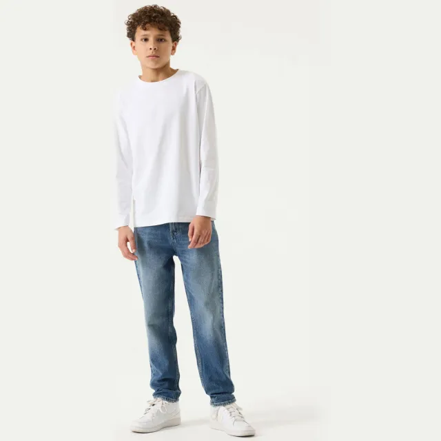 Garcia Dalino tapered jeans - mediumblauw Medium blue denim