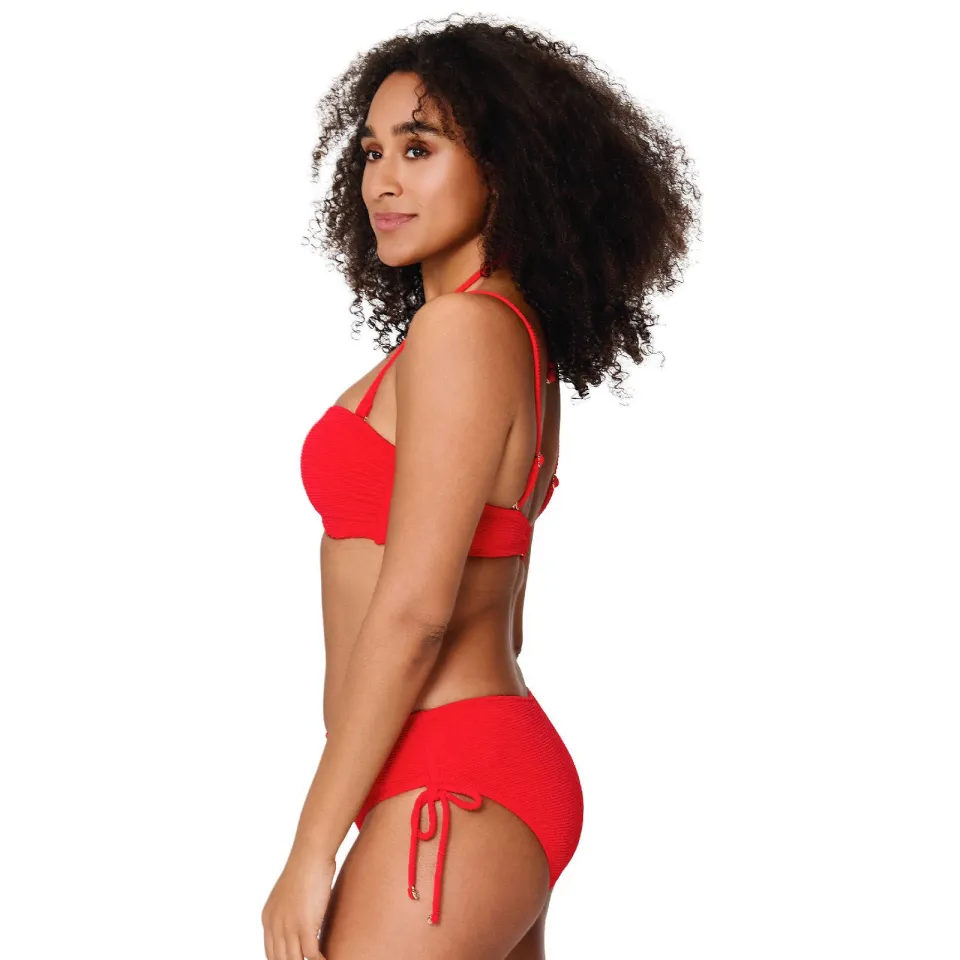 LingaDore balconette bikinitop rood, foto 4