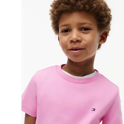 Tommy Hilfiger T-shirt roze jongens, foto 5