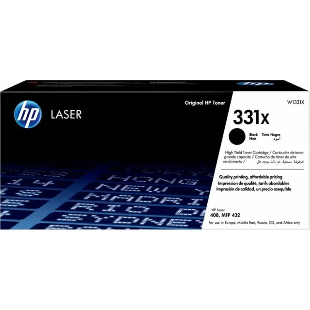 Hp 331X (W1331X ) Toner Zwart Hoge capaciteit