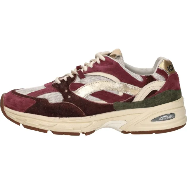 Iqonic Ease 1 lage sneakers bordeaux