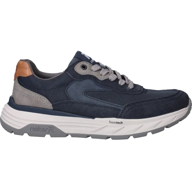 Rieker H-leest lage sneakers blauw