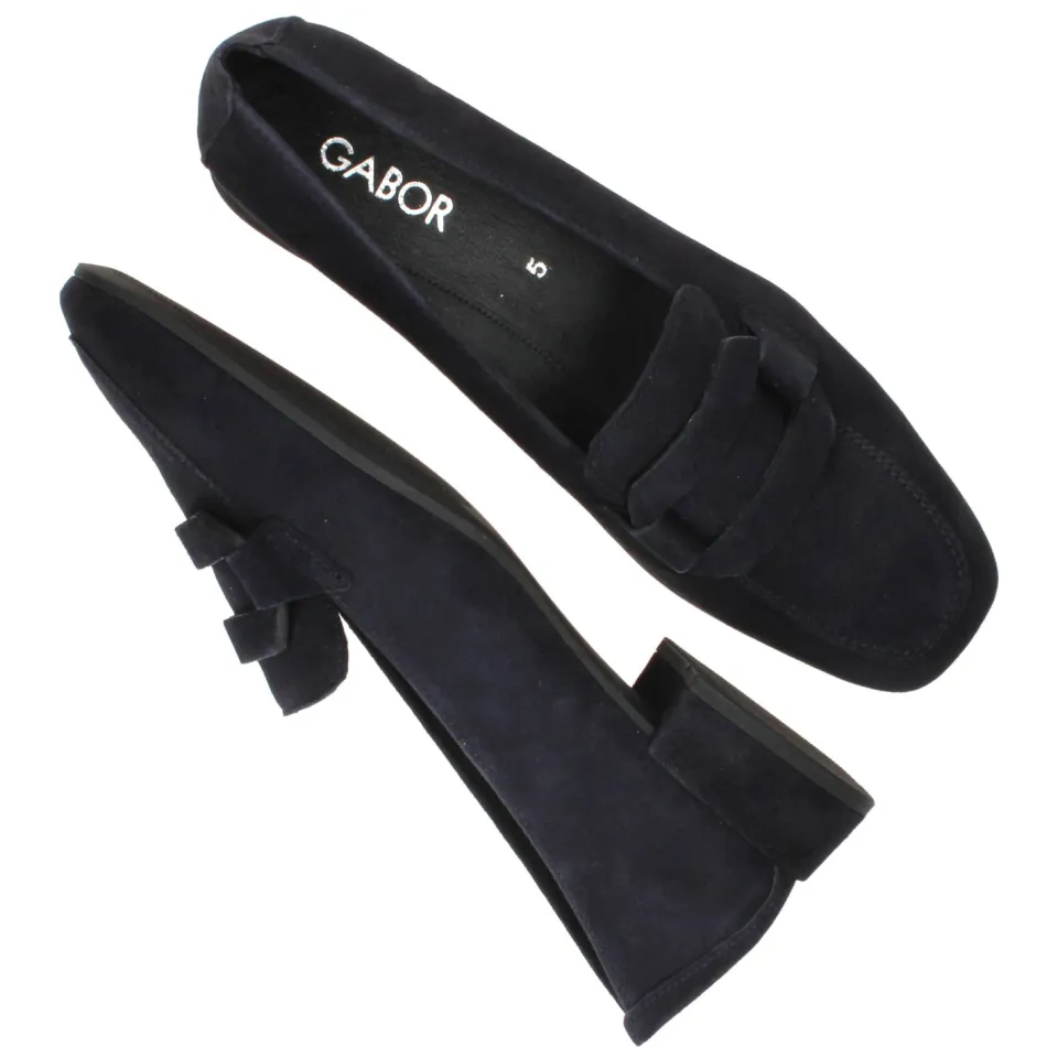 Gabor Loafers Dames Blauw, foto 4