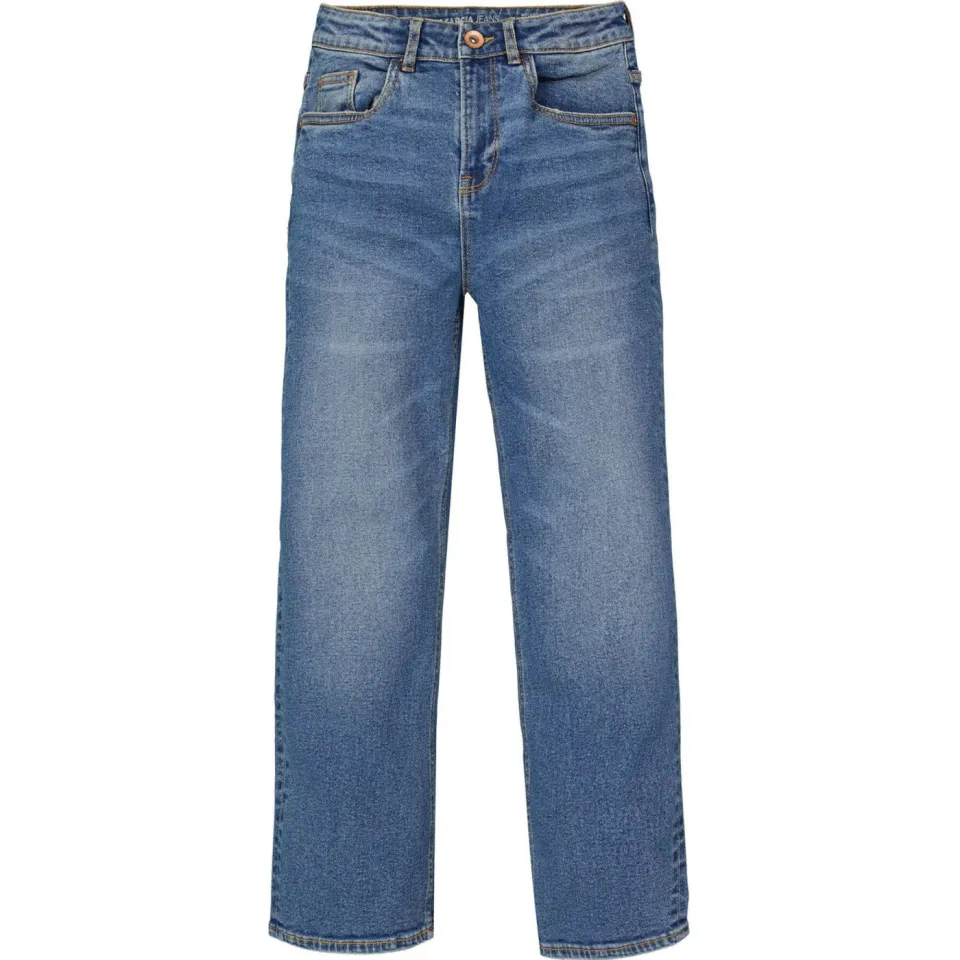 Garcia cropped straight leg jeans 576 Mylah dark used, foto 2