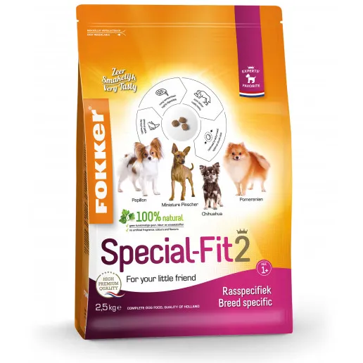 Fokker Special-Fit 2 hondenvoer 2,5 kg