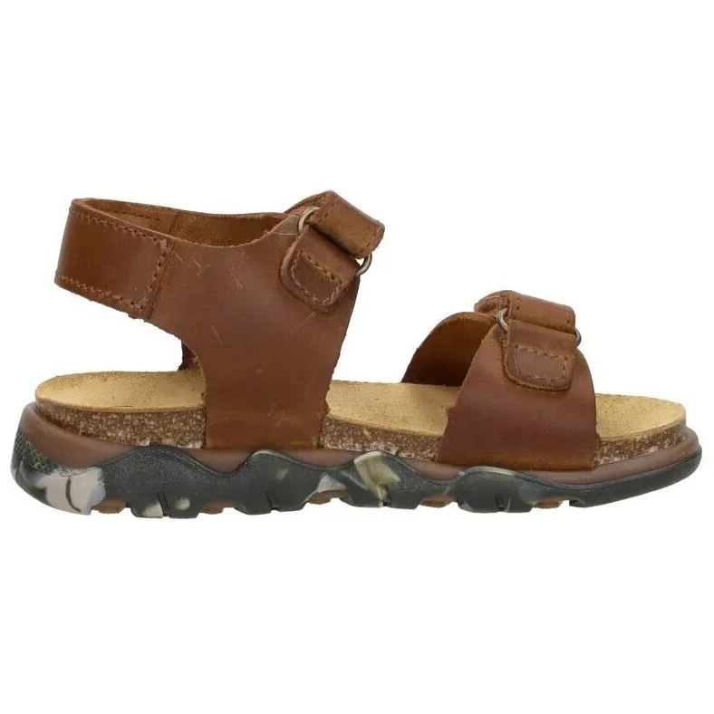 Develab jongens sandalen cognac