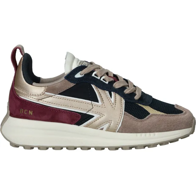 Kaotiko Detroit Glam lage sneaker taupe