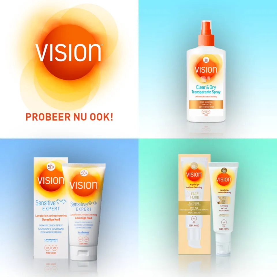 Vision Extra Care SPF50 zonnebrandcrème, foto 4