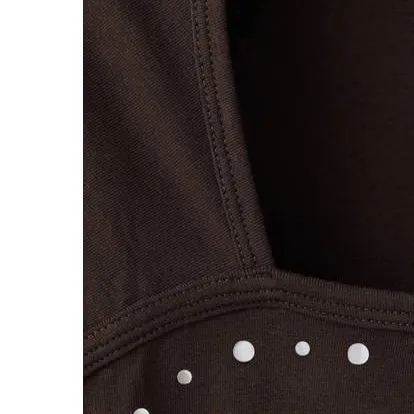 Mango TEEN T-shirt met studs bruin, foto 7