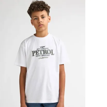 Petrol Industries t-shirt wit, foto 2