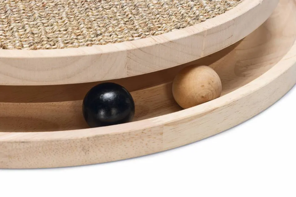 Designed by Lotte Zavi krabpaal hout bruin, foto 8
