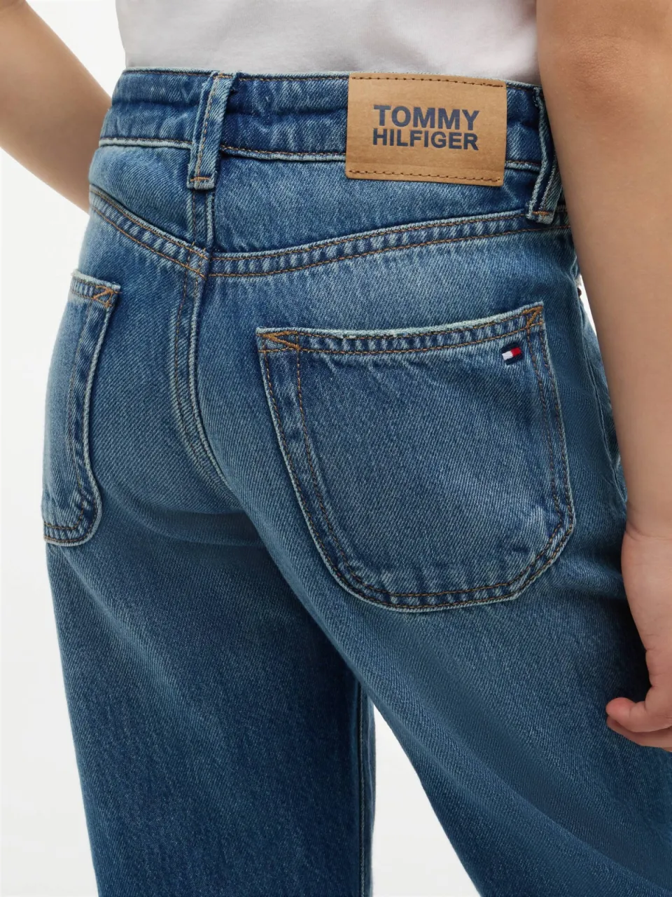 Tommy Hilfiger Archive straight leg jeans - mediumblauw, foto 5
