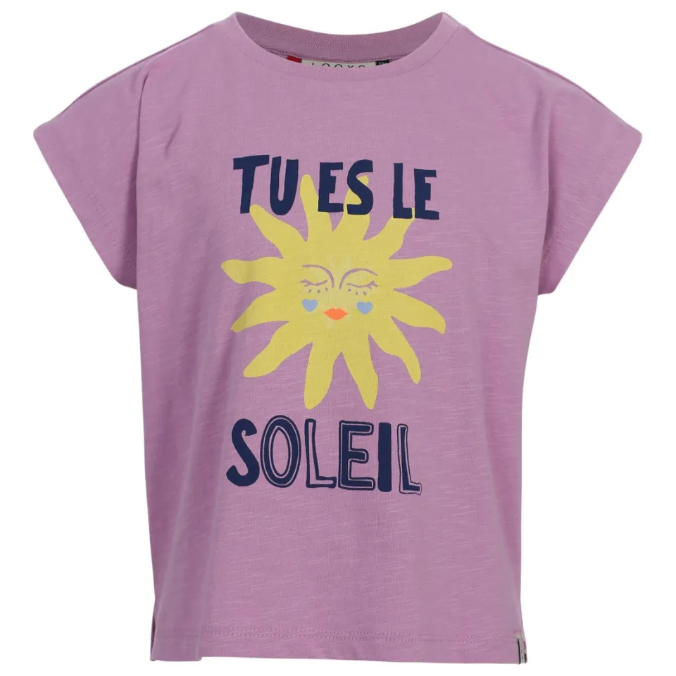 LOOXS little T-shirt paars, foto 2