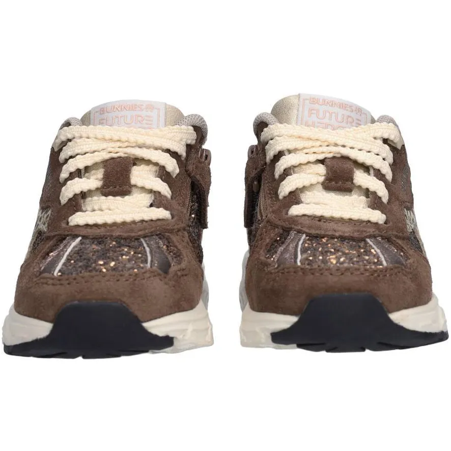 BunniesJR Daan Dash sneakers donkerbruin, foto 3