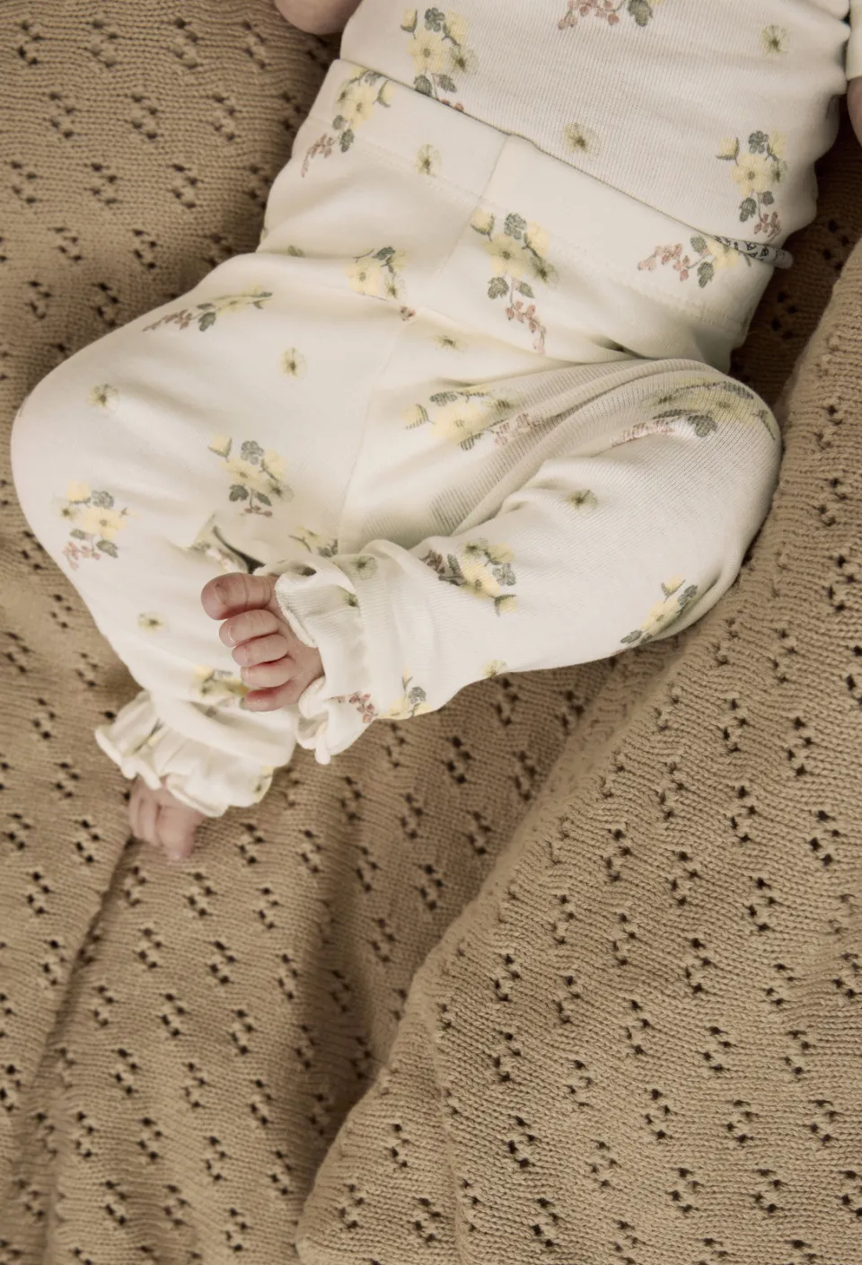 Lil' Atelier BABY slim legging ecru, foto 5