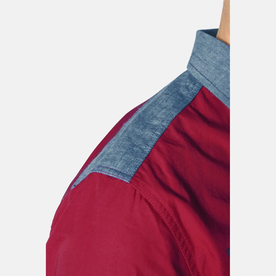 Jan Vanderstorm casual overhemd HERKKO Plus rood, foto 5